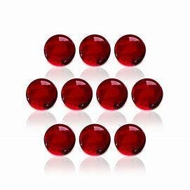 3mm Ruby Terp Pearls 5pk