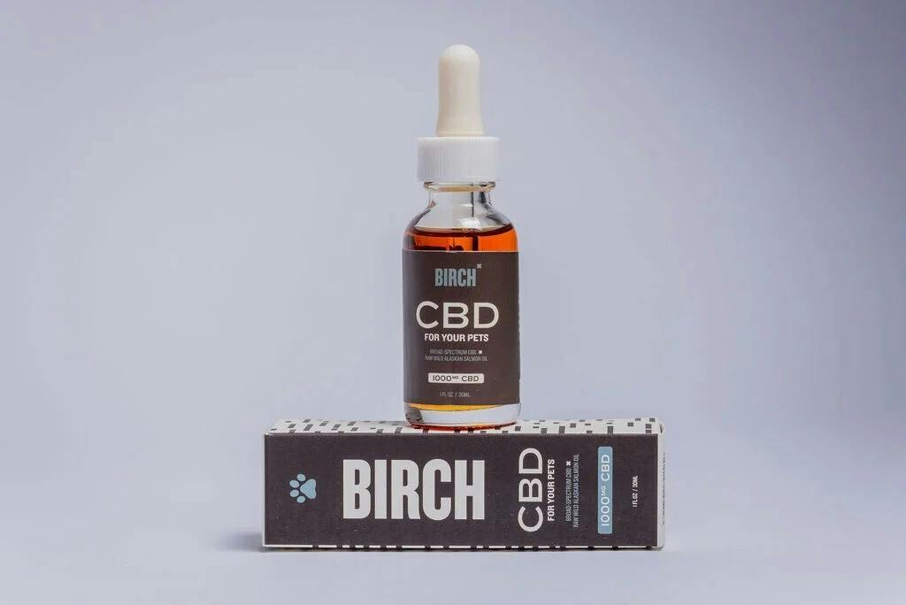 Birch Salmon Oil for Pets - 1000mg CBD