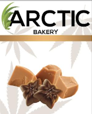 Arctic Stars - English Toffee Milk Chocolate (hyb) | 10pk Chocolates | 100mgTHC | Arctic Bakery