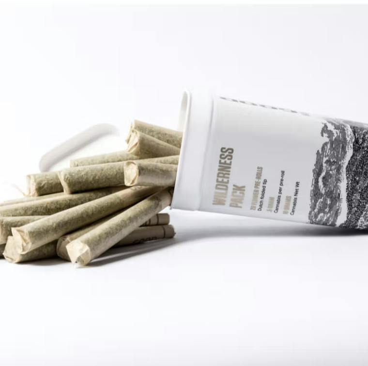 Wilderness Pack - Hell's Fire (ind/d) | 20pk .5g Flower Prerolls | 20.89%THC | GOOD Cannabis