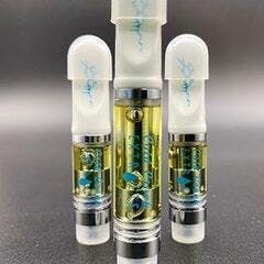 Galactic Gas (hyb) | Distillate Cartridge | 83.09%THC | 3.54%Terp | Cold Creek Extracts
