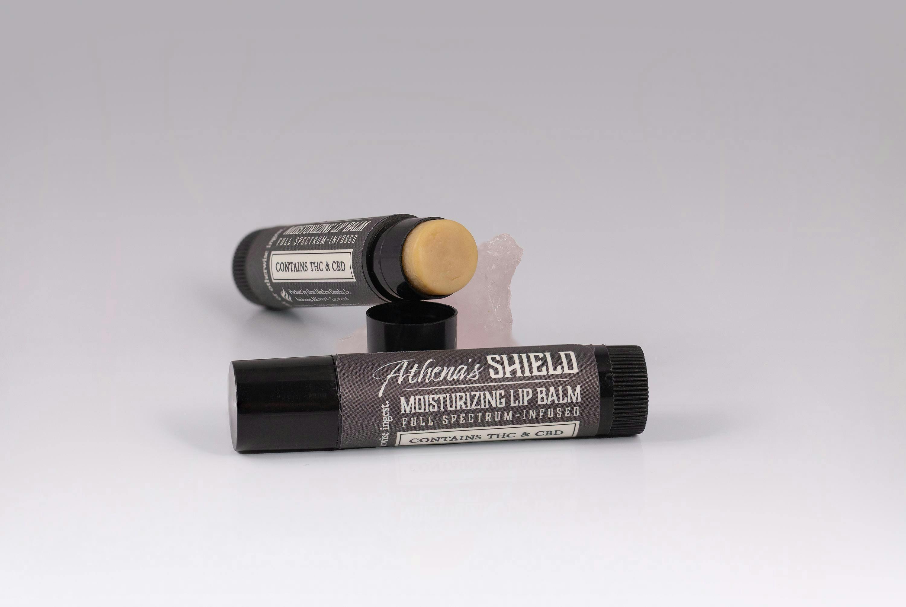 Athena's Lip Shield - Just Peachy 1:1 | Infused Lip Balm | 40mgCBD | 40mgTHC | Pure Plant by GNC