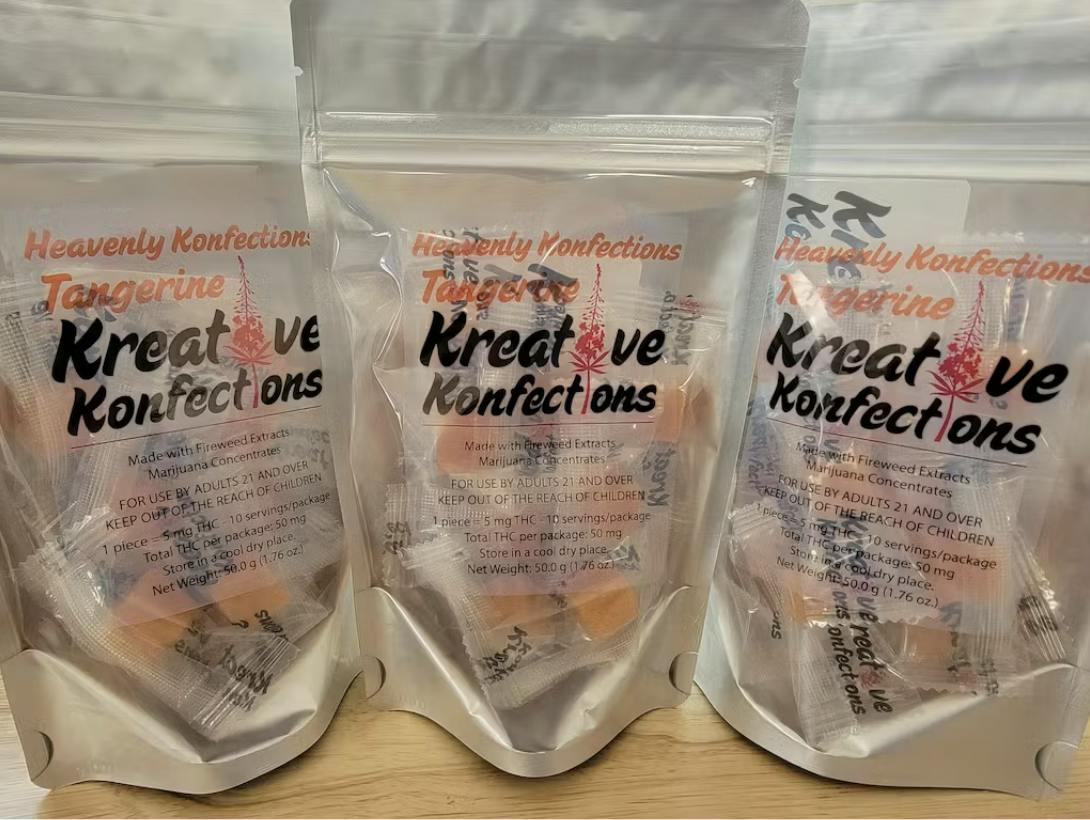 Tangerine Heavenly Konfections | Sativa | 100mg | 10pk