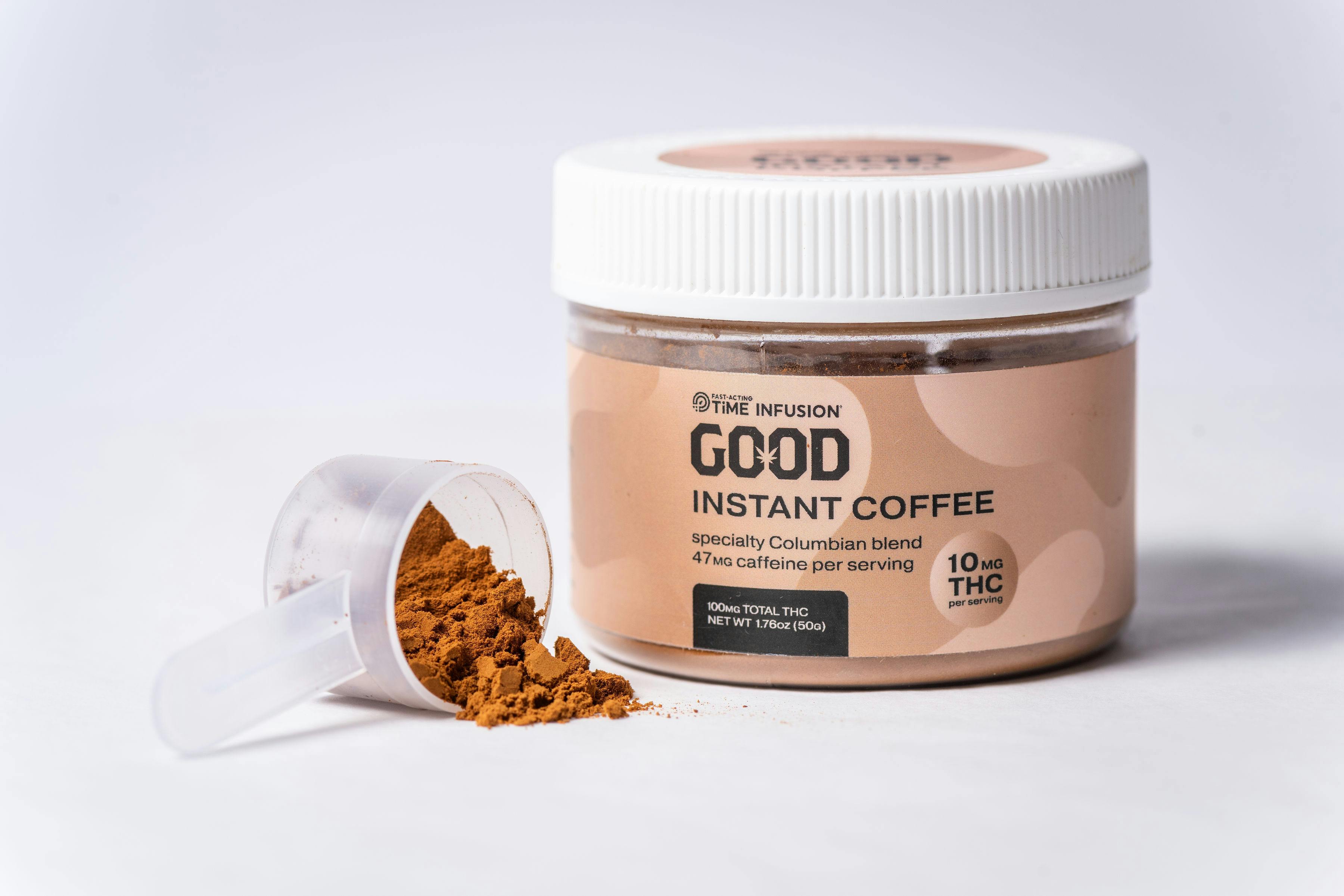 Instant Coffee | 100mgTHC | GOOD Cannabis