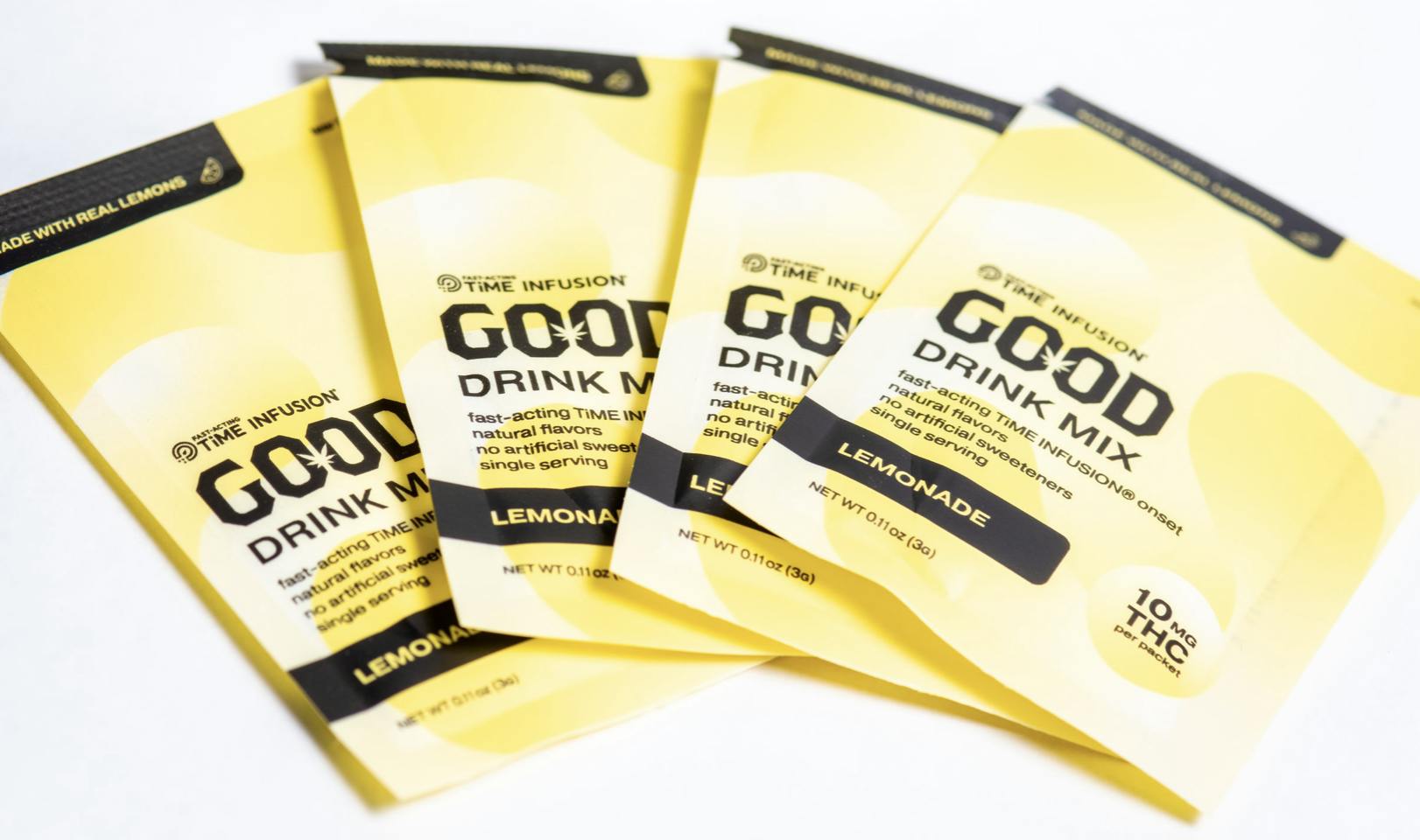 GOOD Lemonade (hyb) | Single Packet Drink Mix | 10mgTHC | GOOD Cannabis