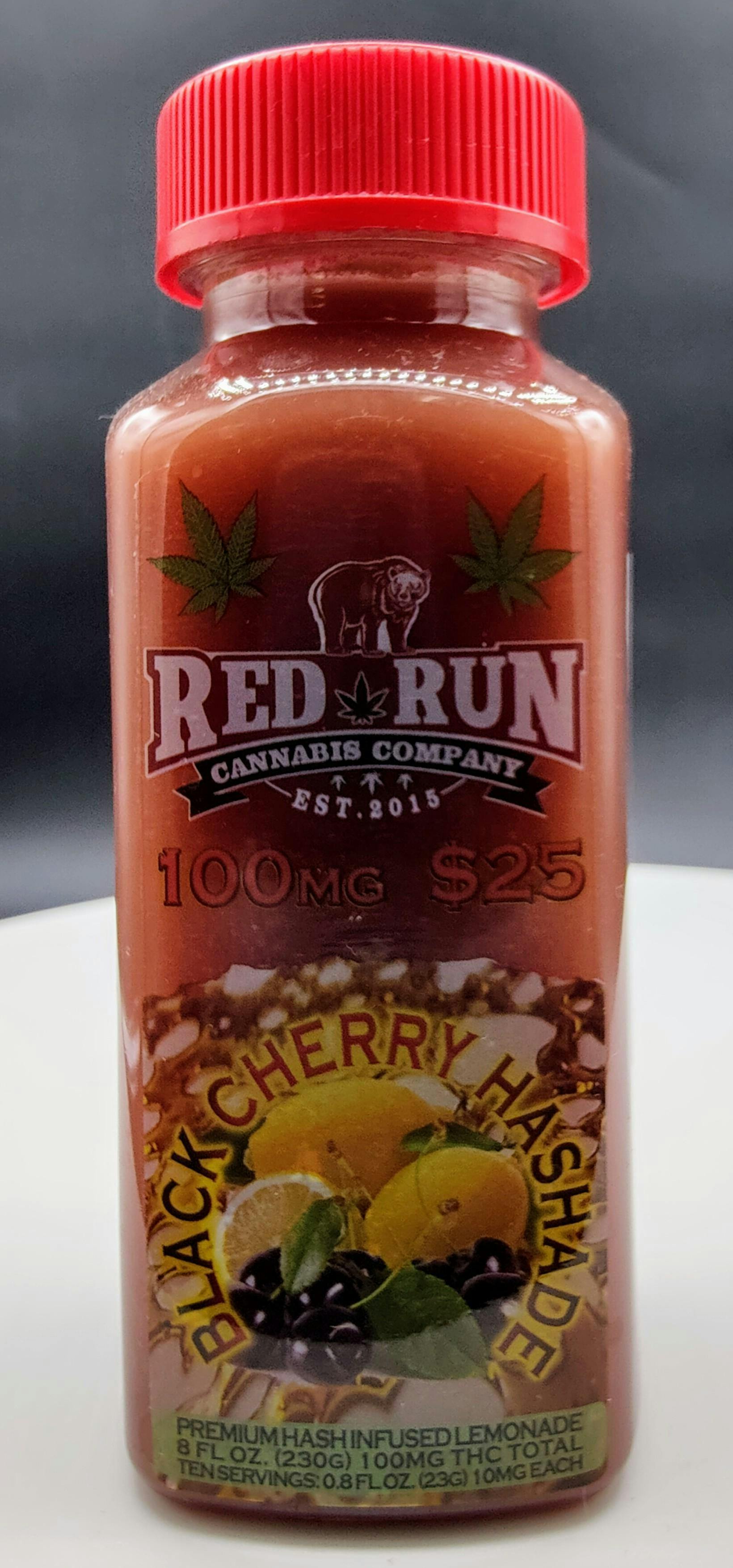 Red Run - Hashade Black Cherry 100mg