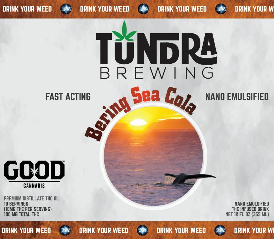 Bering Sea Cola | Spritzer Drink | 100mgTHC | Tundra Brewing