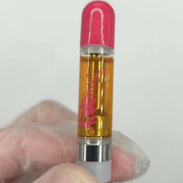 Triangle Cake (ind/d) Fire Sauce | Cartridge | 85.26%THC | 5.05%Terp | Fireweed Extracts
