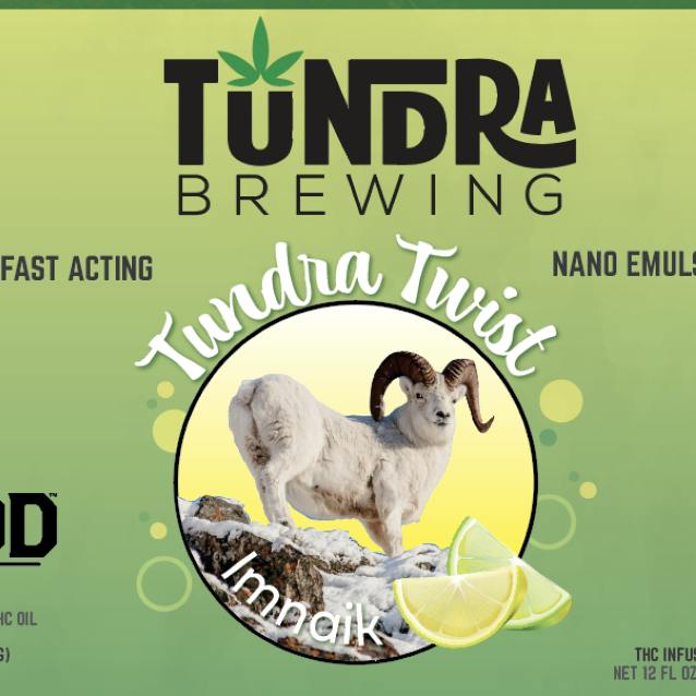 Tundra Twist [Lemon Lime] (hyb) | Spritzer Drink | 100mgTHC | Tundra Brewing