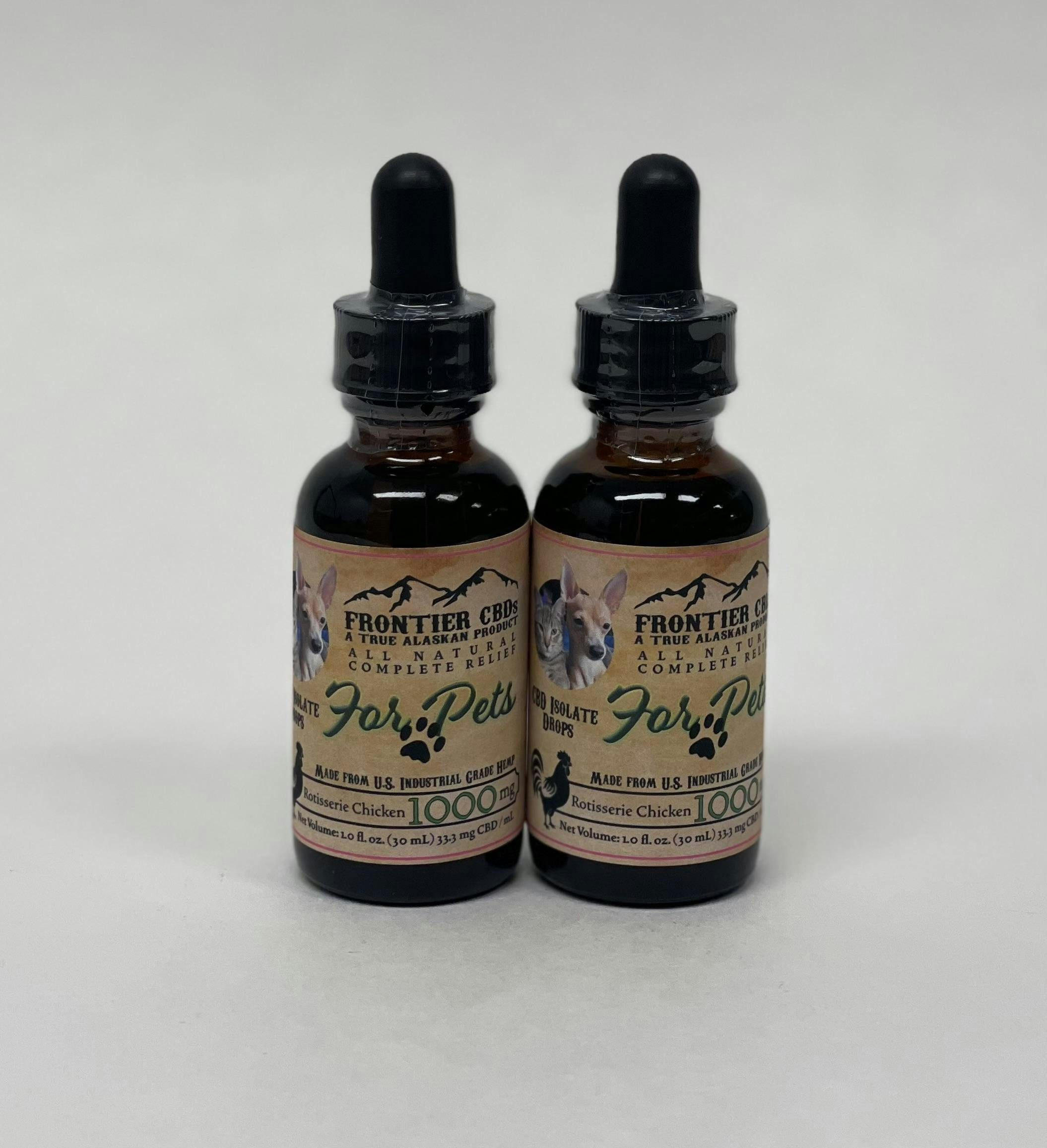 CBD Chicken Flavored Pet Tincture | 1000mgCBD | Frontier CBD