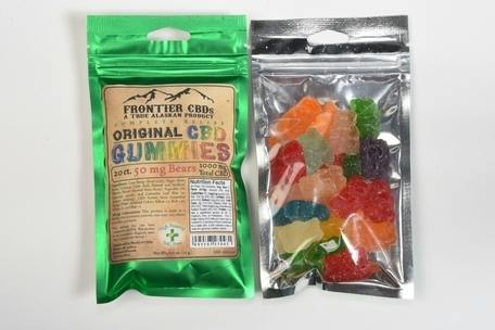CBD Original Gummy Bears | 20ct | 50mgCBD | 1000mgCBD Total | Frontier CBDs