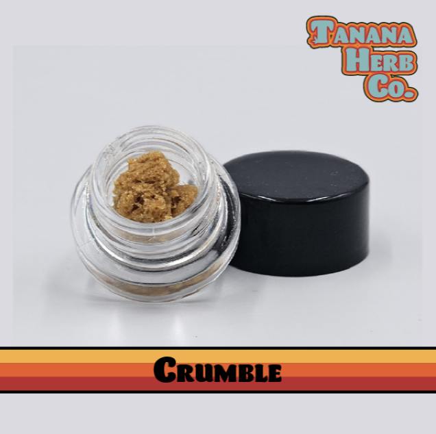 Alien Cheese Bus (ind) | Hash Crumble | 66.92%THC | 4.90%Terp | Tanana Herb Co.