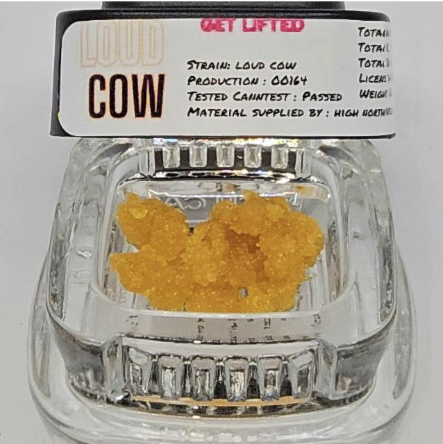 Loud Cow (sat) | Lifted Resin (Sugar Wax) | 79.15%THC | NT%Terp | Atlas Extracts