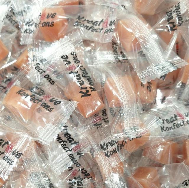 Heavenly - Strawberry Peach 1:1 (ind) | 10pk Caramels | 100mgCBD | 100mgTHC | Kreative Konfections