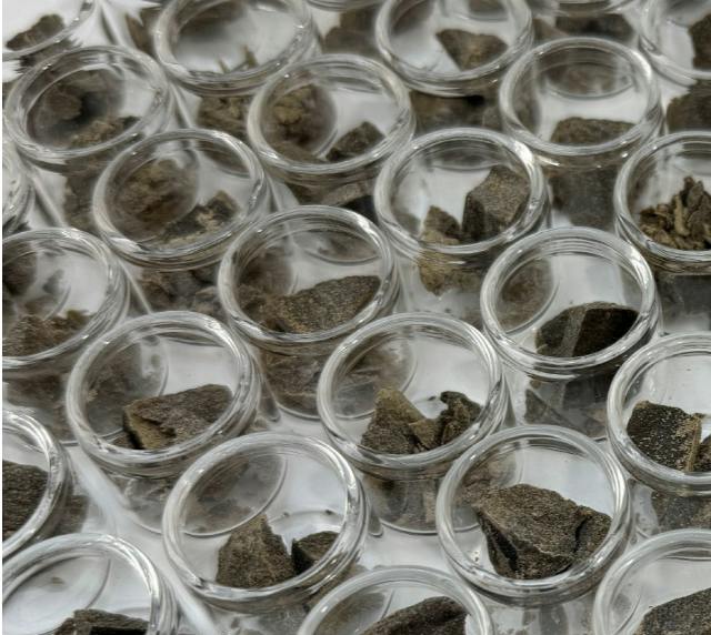 Monkey Mints (hyb) | Old School Hash | 20.43%THC | 1.02%Terp | Fireweed Extracts
