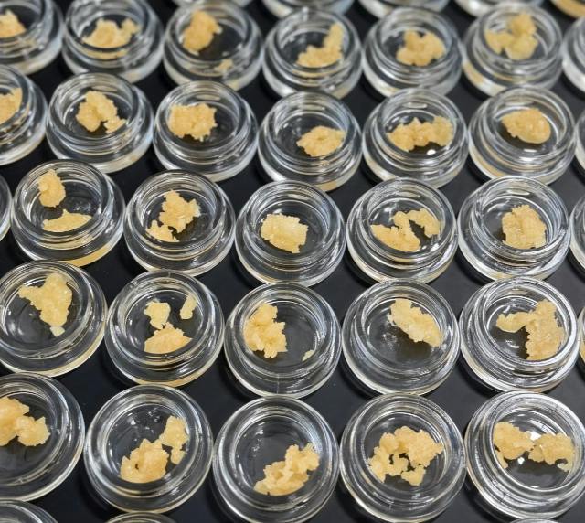 It's It (hyb) | Terp Sugar | 79.89%THC | 5.36%Terp | Fireweed Extracts