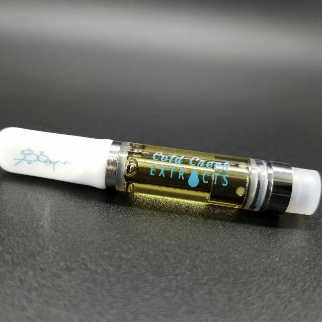 Mountain Goat HTE (hyb) | Distillate Cartridge | 79.25%THC | 5.51%Terp | Cold Creek Extracts