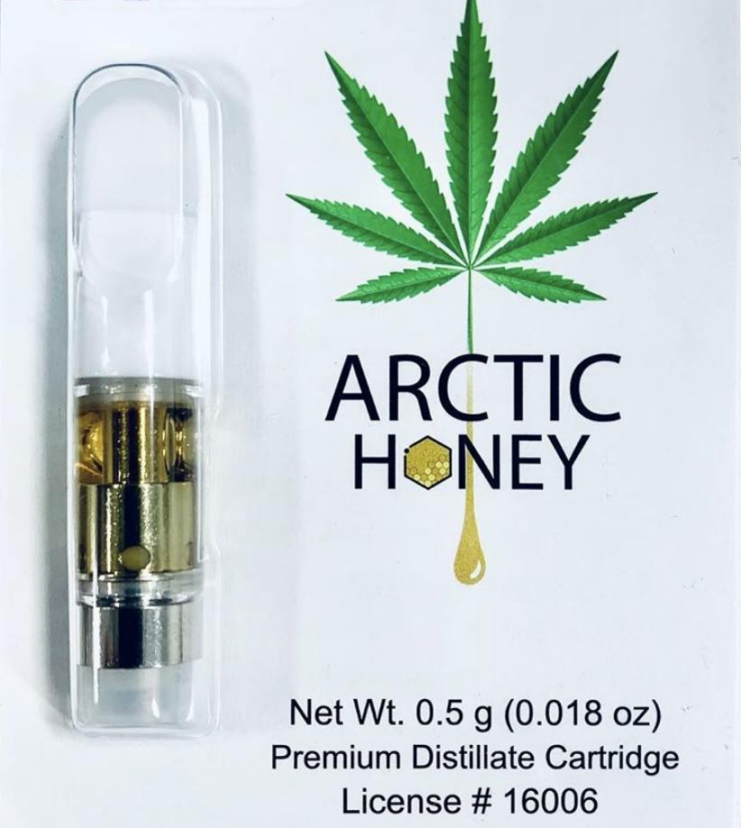 Smacks (hyb) BDT | Distillate Cartridge | 84.27%THC | 1.66%Terp | Arctic Bakery