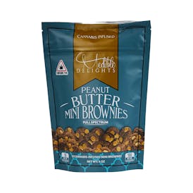 Medible Delights - Peanut Butter Mini Brownies
