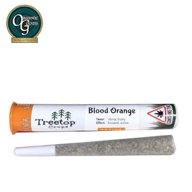 Treetop Crops Pre-Roll Blood Orange 1 G