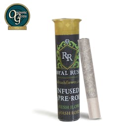 Royal Rush Hash Rosin Infused Pre-Roll Sour Grapes 1 G