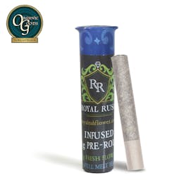 Royal Rush Full Melt Infused Pre-Roll Blue Diesel 1 G