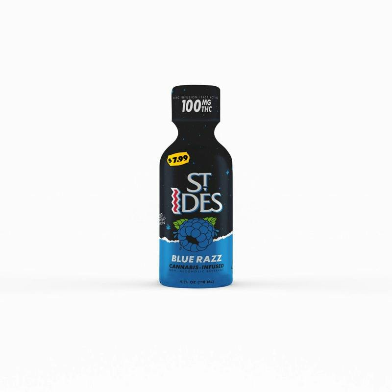 Blue Razz | Non-Carbonated | 100mg | 4 fl oz