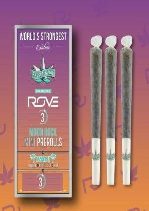 Presidential x Rove | Waui | Moon Rock Infused Minis | 0.5g each | 3pk