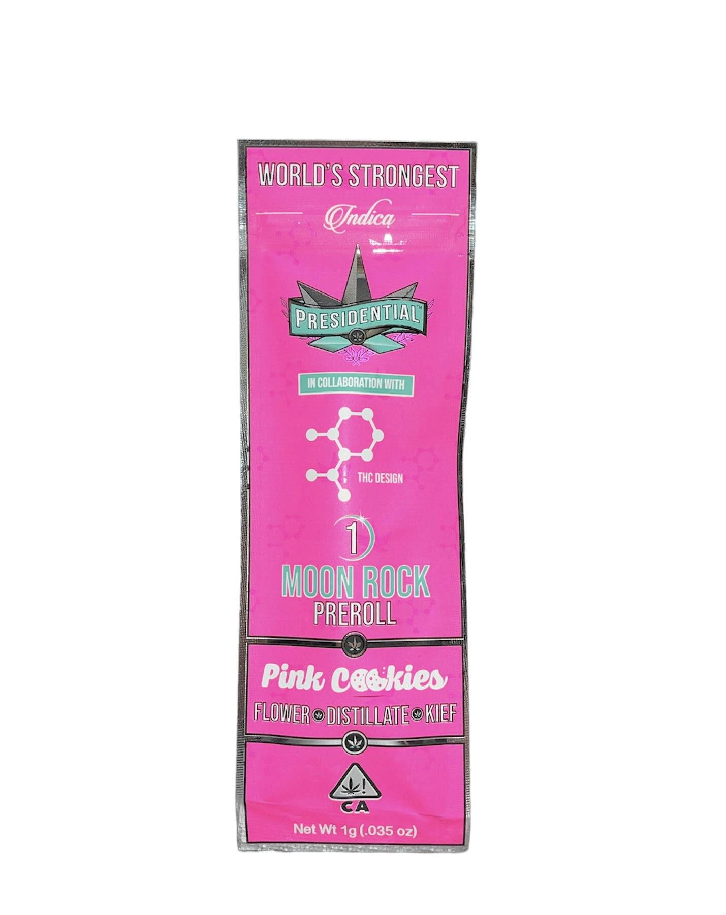 Presidential Moon Rock Preroll - Pink Cookies (1g)