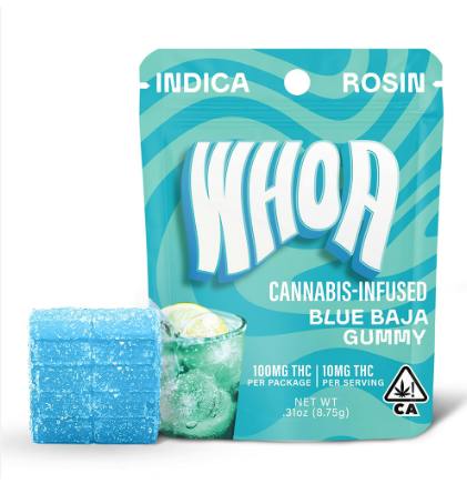 Bites | Blue Baja Rosin Gummies | 100mg | 10ct | 10mg/ea