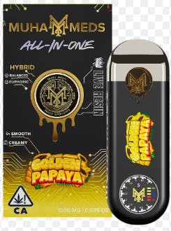 Golden Papaya | Live Resin Disposable | 1g