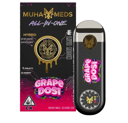 Grape Dosi | Live Resin Disposable | 1g