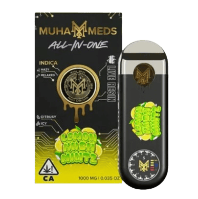 Lemon Kush Mintz | Live Resin Disposable | 1g
