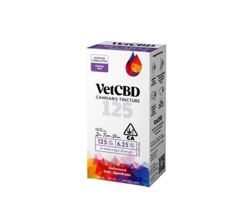 VetCBD, Regular Strength 20:1 Tincture, 125mg, 1oz