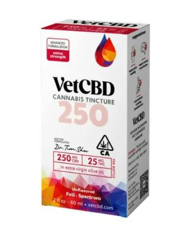 VET CBD TINCTURE 10:1 - RED 250MG