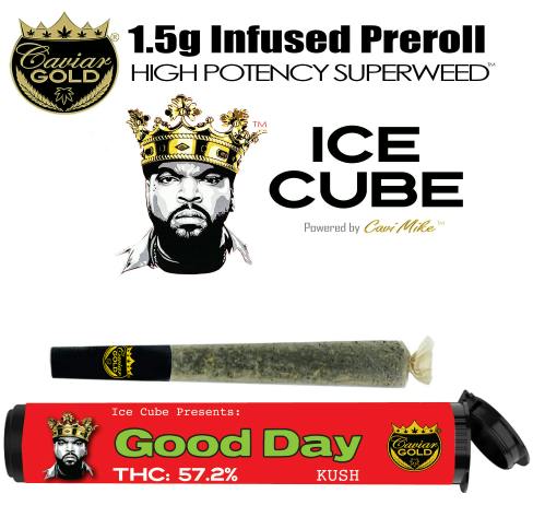 Ice Cube | Good Day Kush | Infused Joint | 1.5g