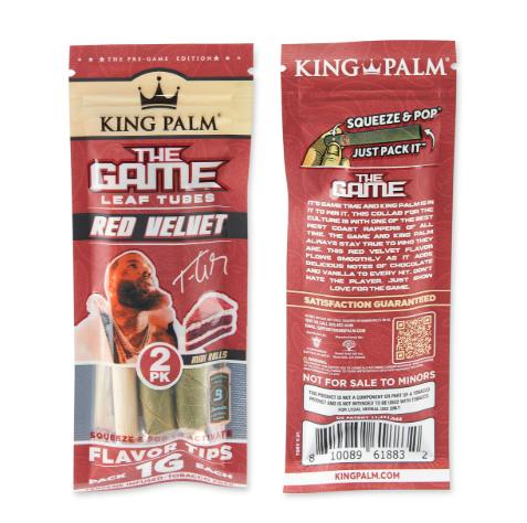 KING PALM- 2 MINI THE GAME RED VELVET