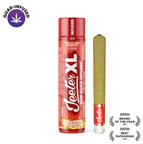Jeeter | Apples and Bananas | XL Quad-Infused Joint | 2g