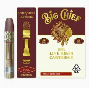Big Chief | Purple Payton | Live Resin Cartridge | 1g by Big Chief