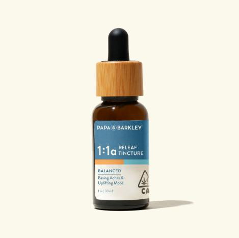 PAPA AND BARKLEY- 1:1 CBD/THCA TINCTURE