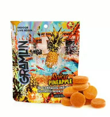 Spicy Pineapple Edible 100mg (10ct)