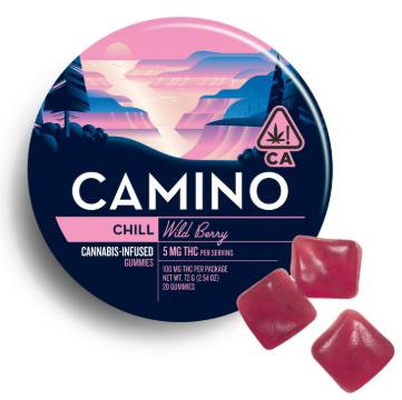 Chill | Wild Berry Gummies | 100mg | 20ct | 5mg/ea