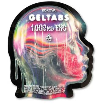 GELTABS 1,000mg THC Gummy
