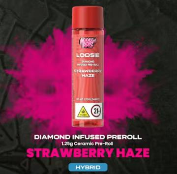Bodega Boyz | Loosies | Infused Joint | Strawberry Haze | 1.25g
