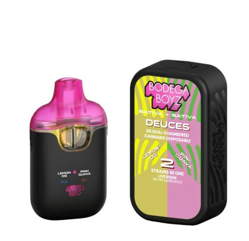 Bodega Boyz | Lemon OG x Pink Guava Deuces | Disposable | 2g