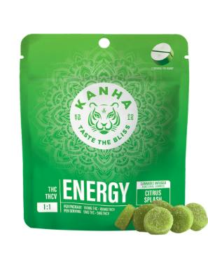 FX | Citrus Splash 1:1 THC:THCV Gummies | 100mg | 10ct | 10mg/ea