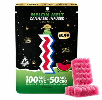Melon Melt Gummies l 2:1 THC:CBG l 100mg l 10ct