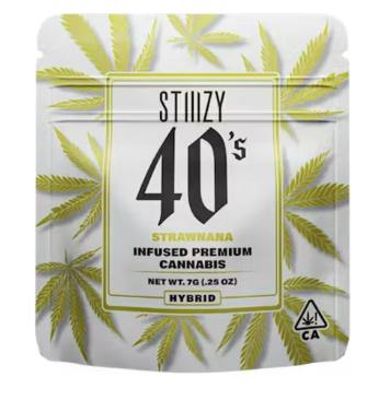 STIIIZY - 7G INFUSED 40'S STRAWNANA