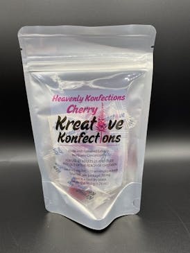 100mg THC Kreative Konfections - Cherry Soft Chews