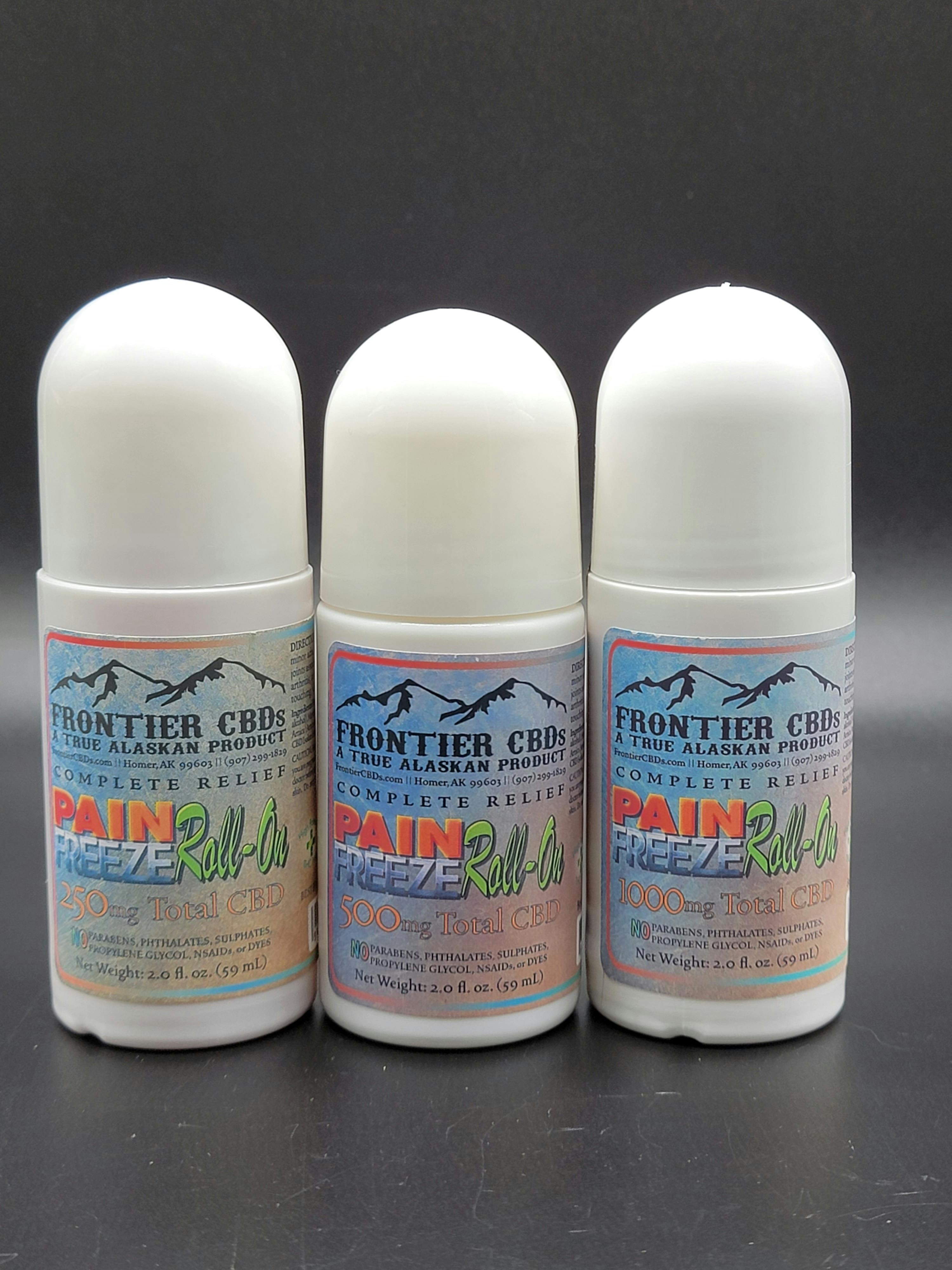 Frontier CBDS - Pain Freeze Roll-On 500 mg Total CBD
